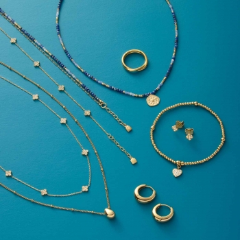 Leonardo Creolen CLOTILDE Gold – Voluminöse Klapp-Creolen in elegantem Design